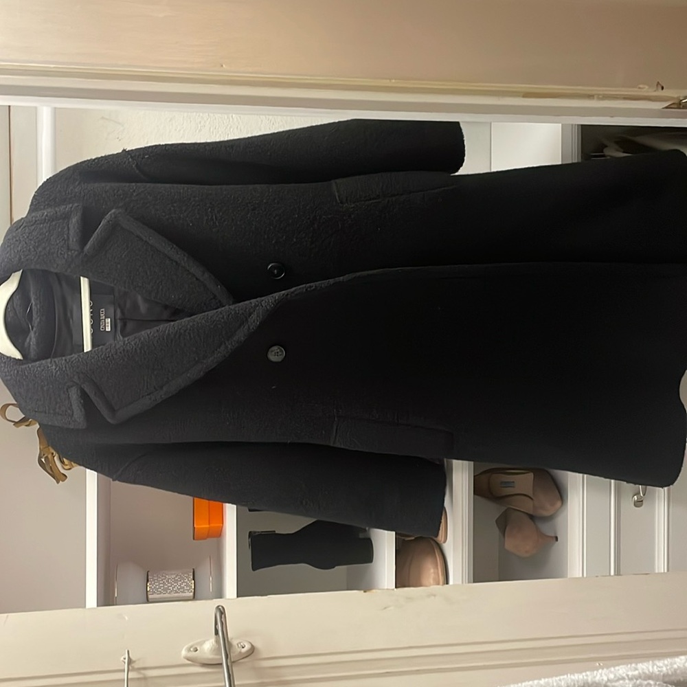 Cinzia Rocca Icons black teddy coat